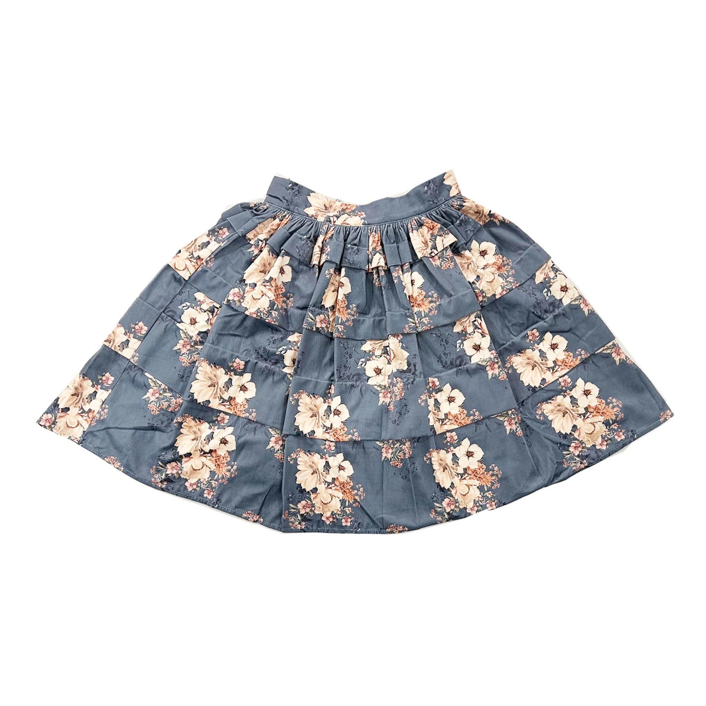 Petite Amalie Bouquet Print Skirt