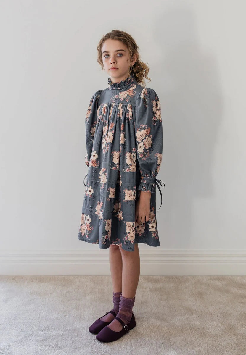 Petite Amalie Bouquet Printed Cord Dress Petite Amalie Bouquet Printed Cord Dress