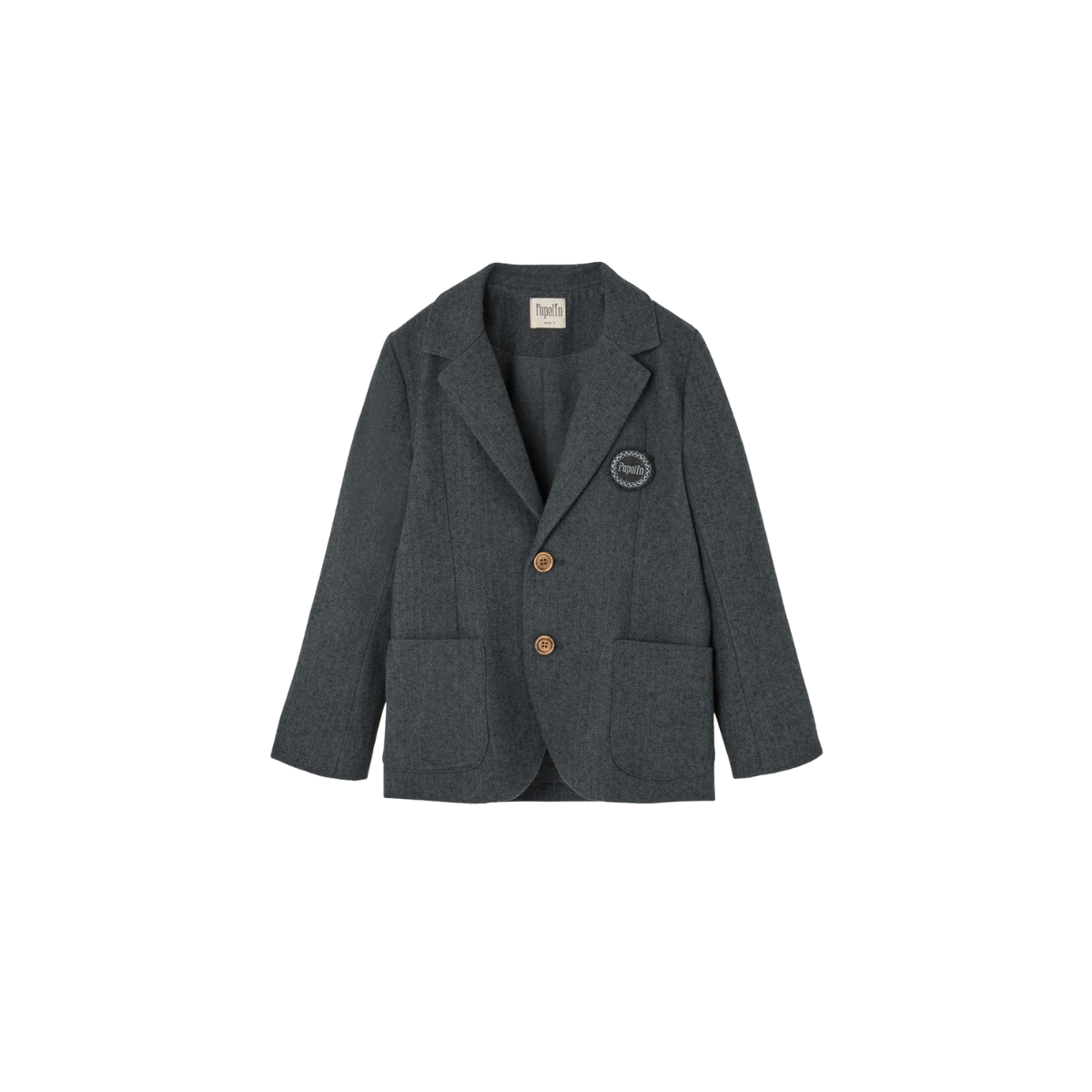 Popelin Micro Herringbone Blazer | Tuesda's Child