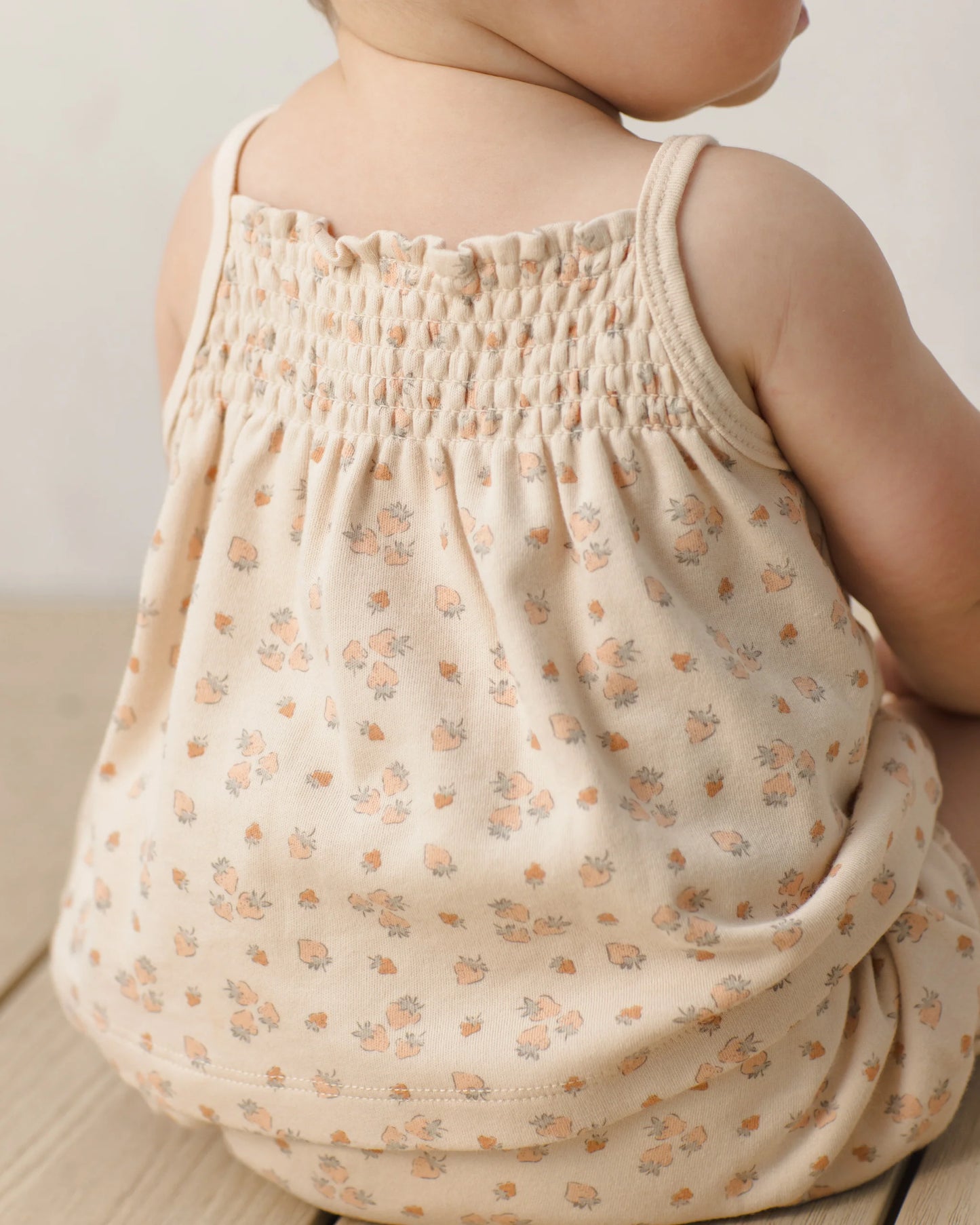 Quincy Mae Smocked Tank + Bloomer Set