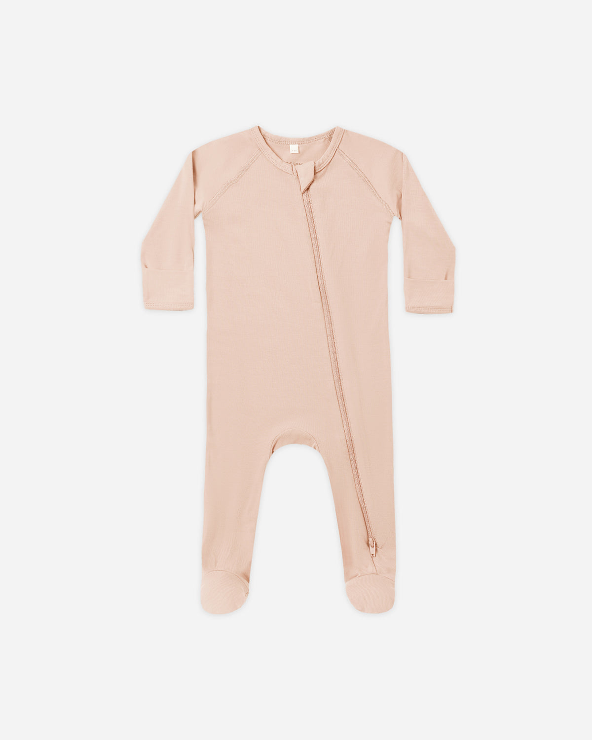 Quincy Mae Bamboo Zip Footie