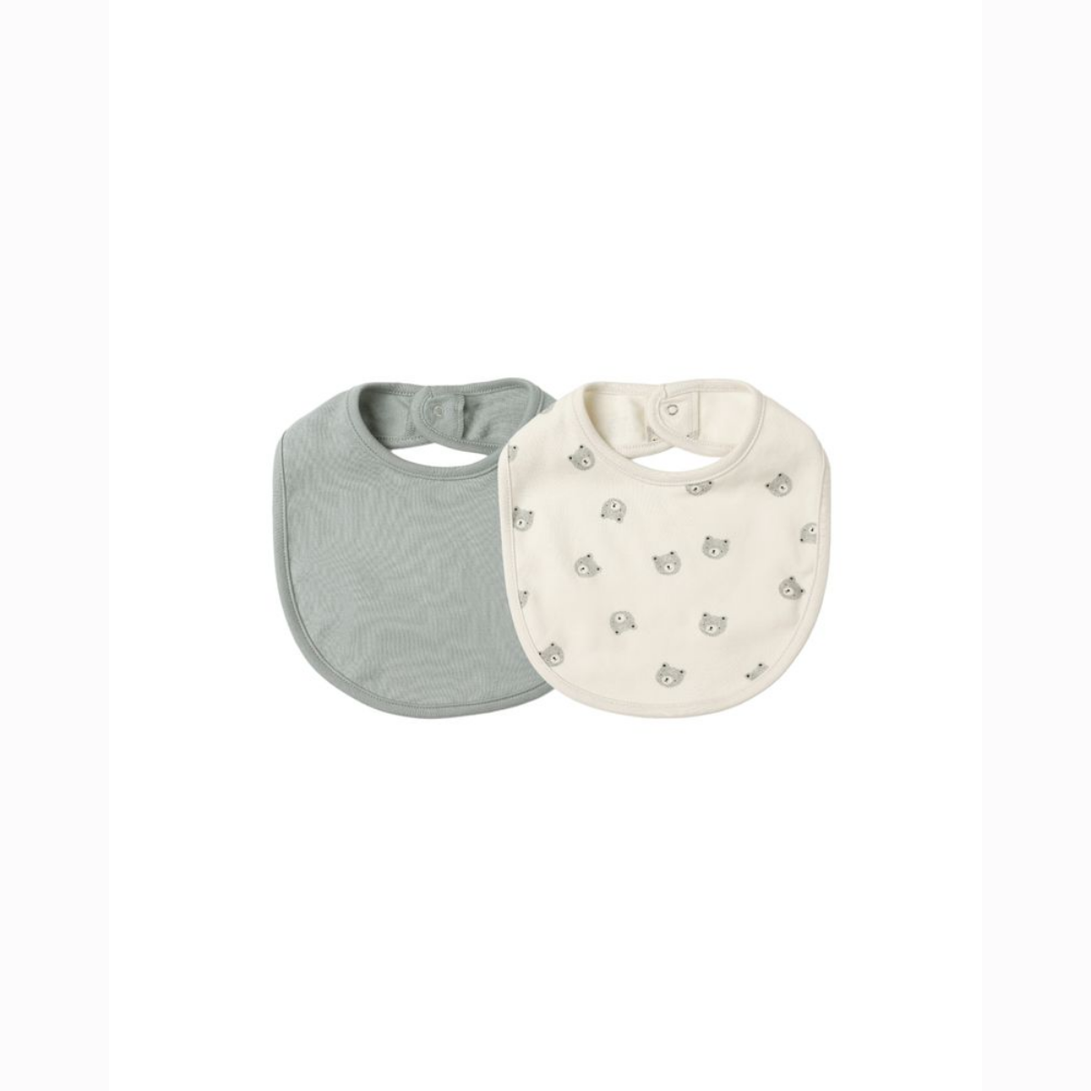 Quincy Mae 2 Pack Jersey Snap Bib | Tuesday's Child