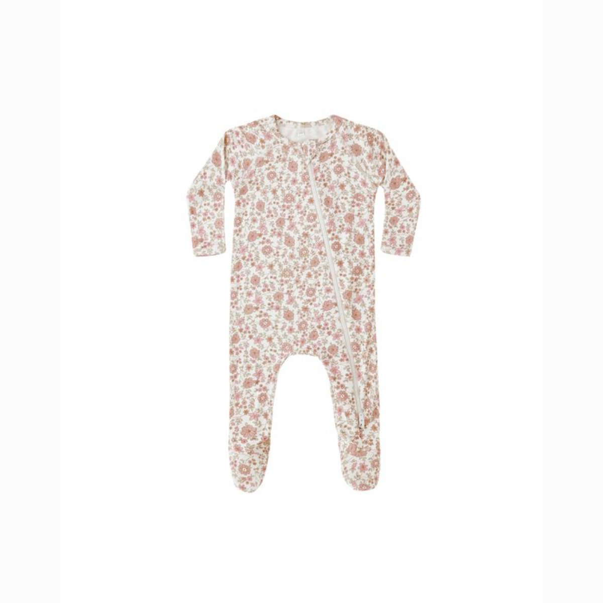 Quincy Mae LS Bamboo Zip Footie | Tuesday's Child