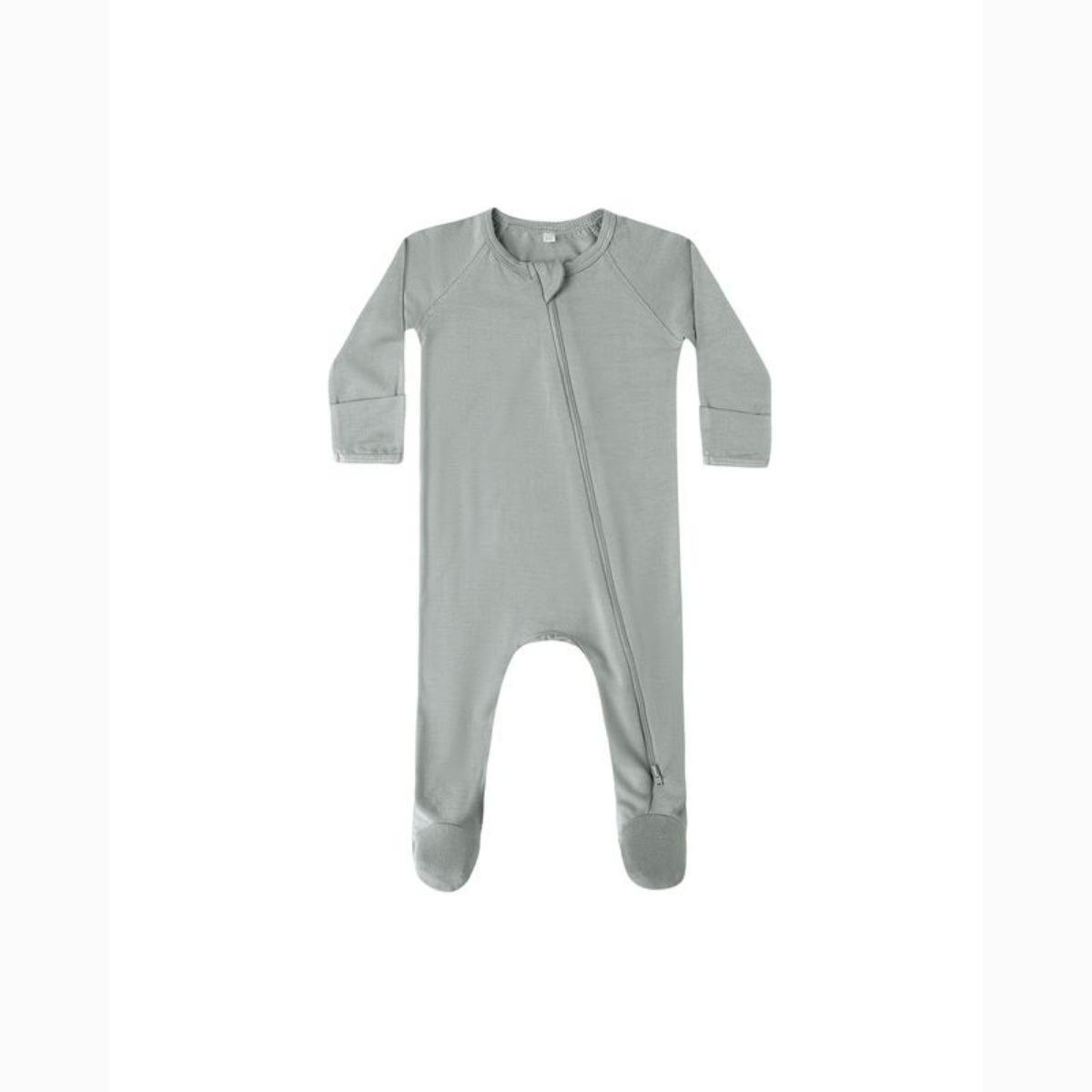 Quincy Mae LS Bamboo Zip Footie