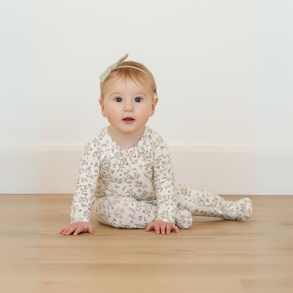 Quincy Mae LS Bamboo Zip Footie | Tuesday's Child