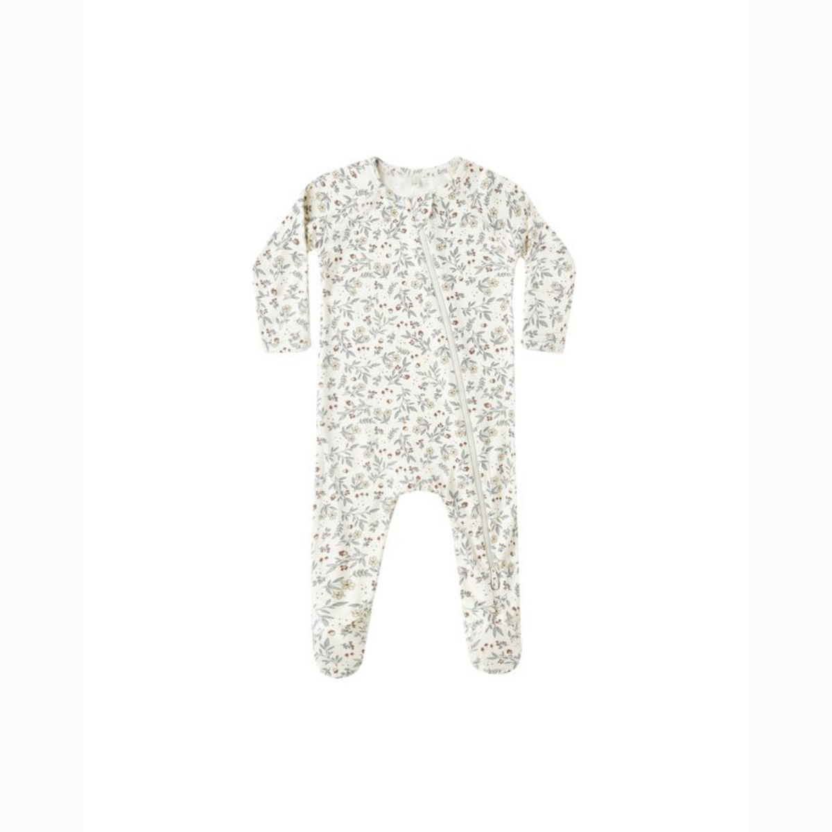 Quincy Mae LS Bamboo Zip Footie | Tuesday's Child