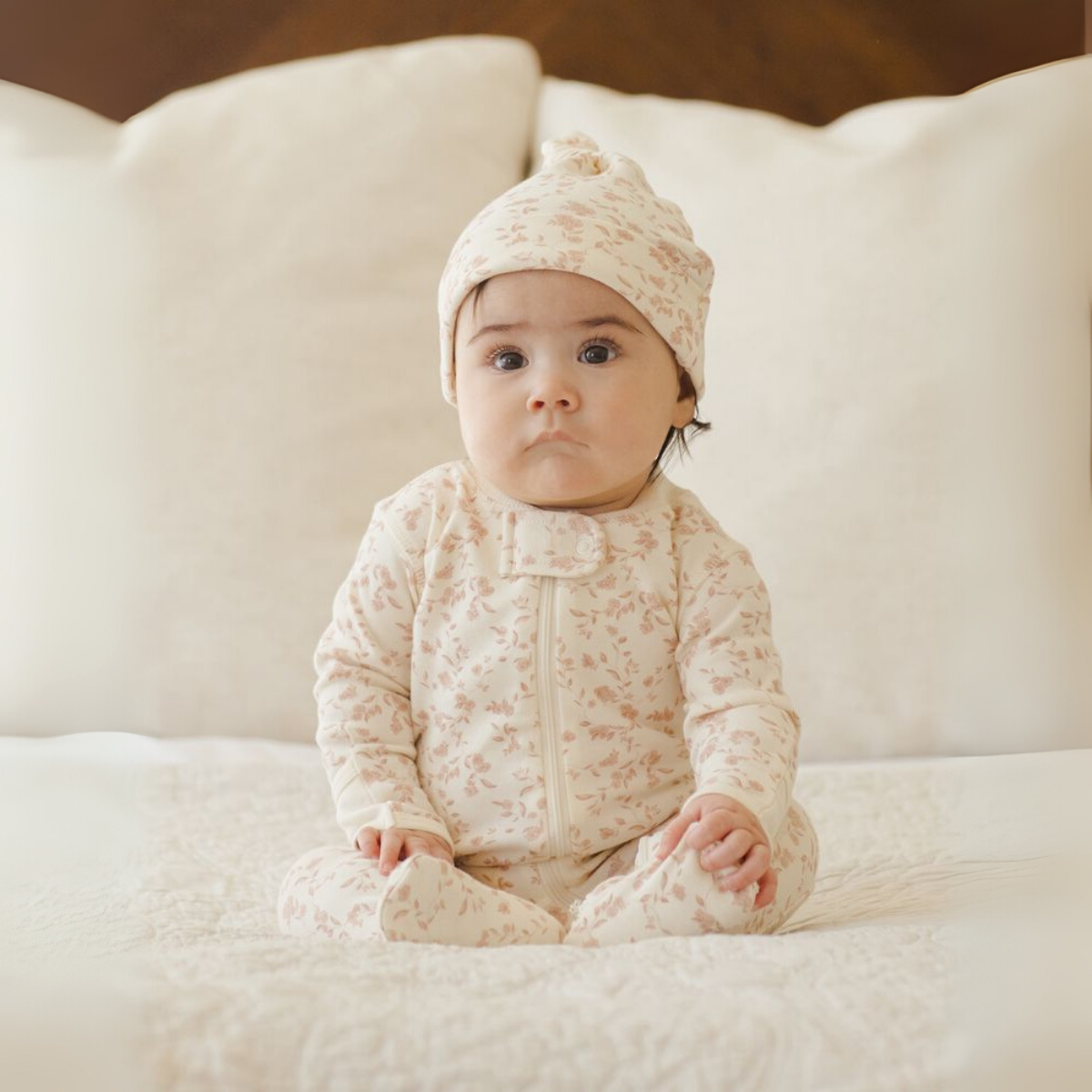 Quincy Mae Long Sleeve Zip Sleeper Footie | Tuesday's Child