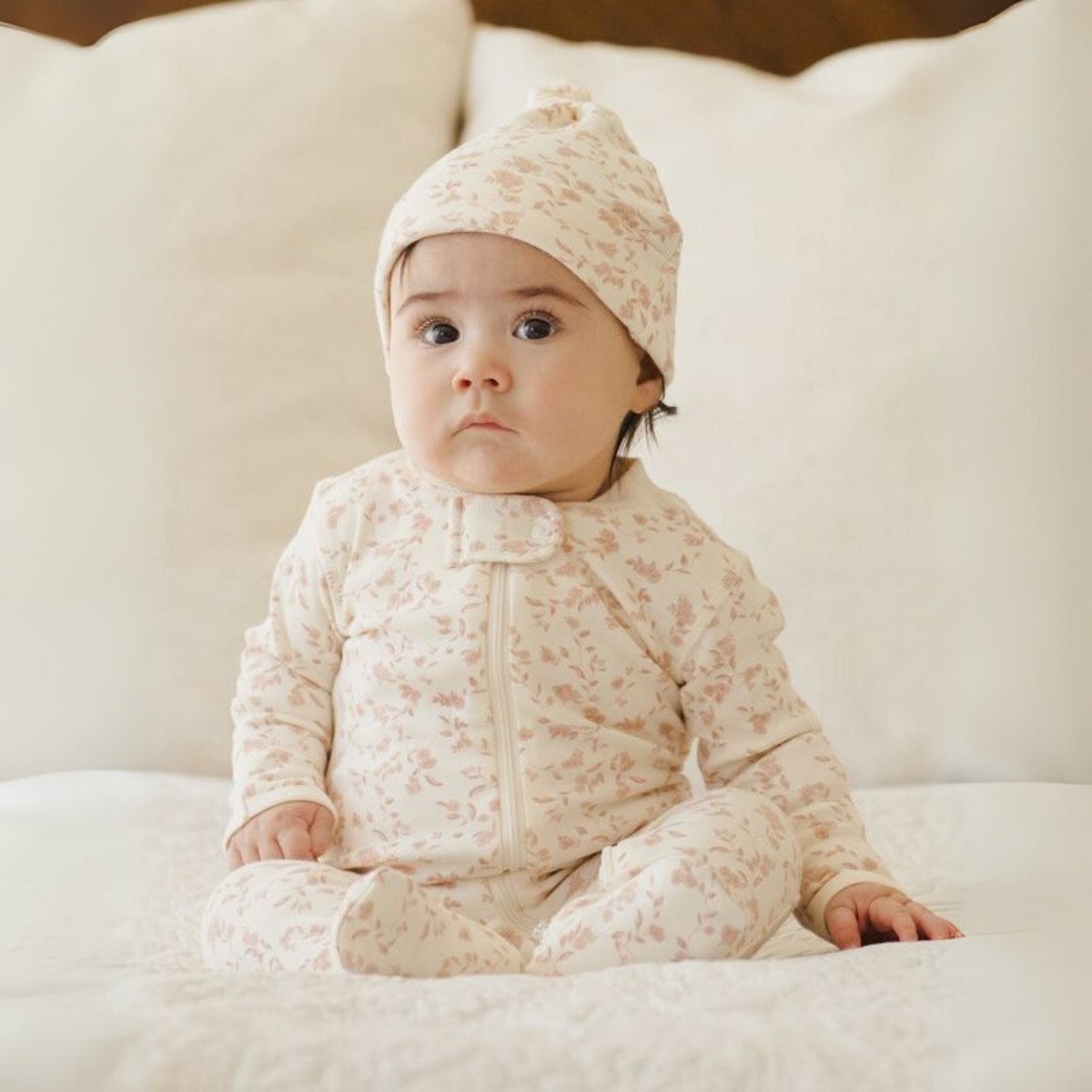 Quincy Mae Long Sleeve Zip Sleeper Footie | Tuesday's Child