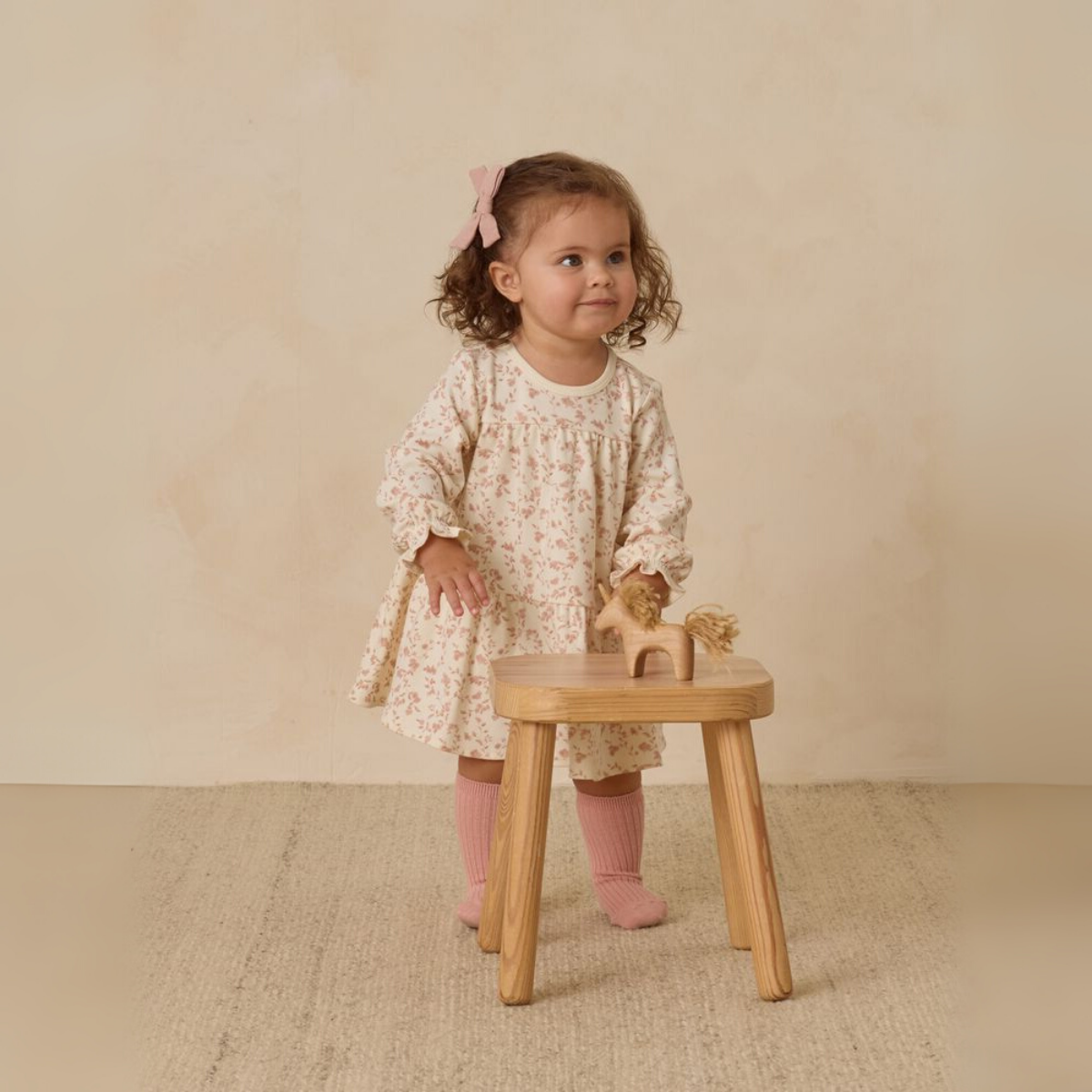 Quincy Mae Tiered Jersey Dress | Tuesday's Child