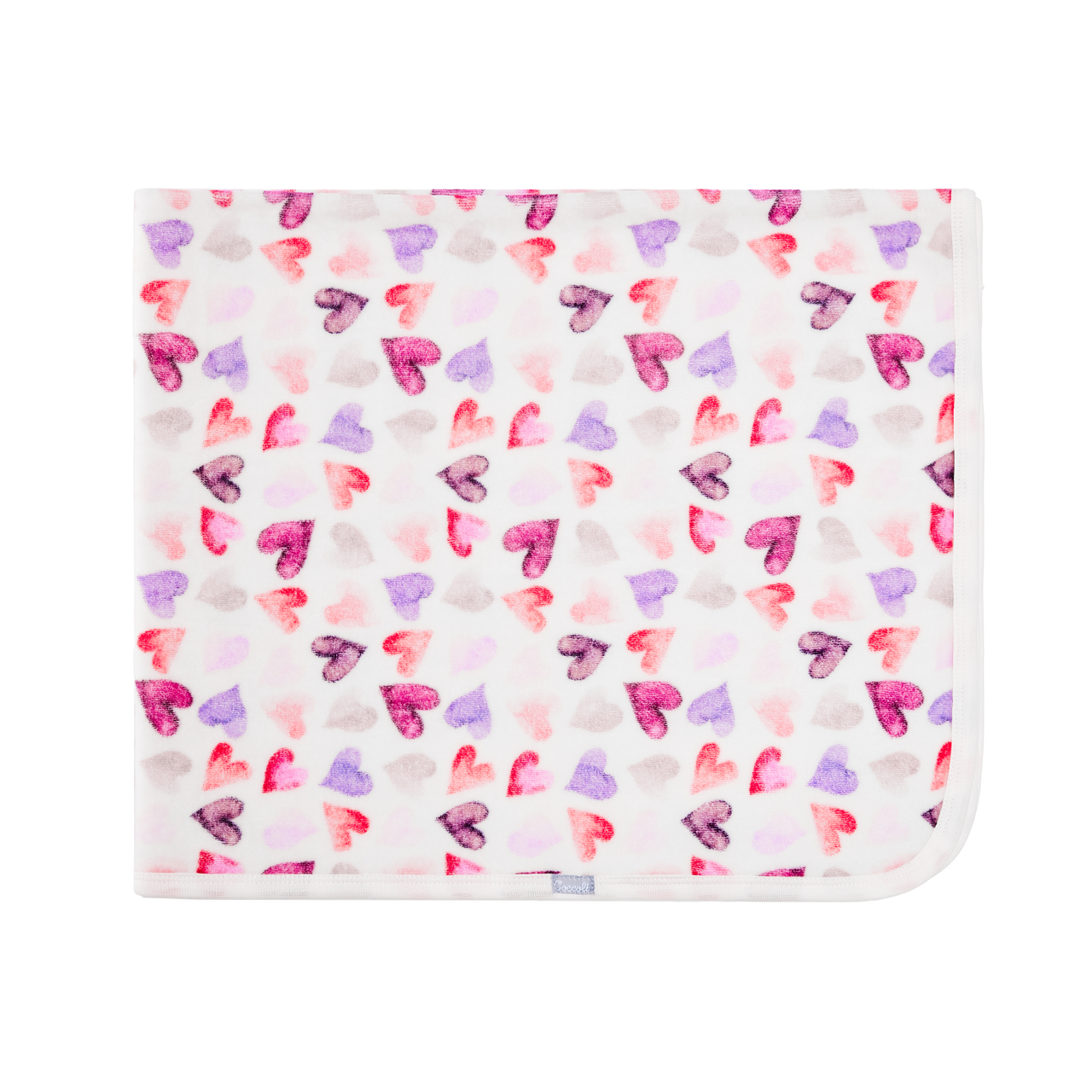 Coccoli 3Pc Velour Hearts Baby Set
