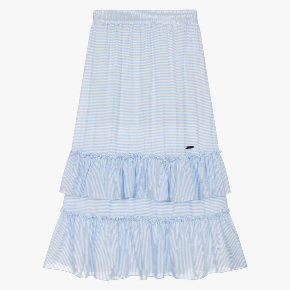 Monnalisa Long Ruffle Skirt