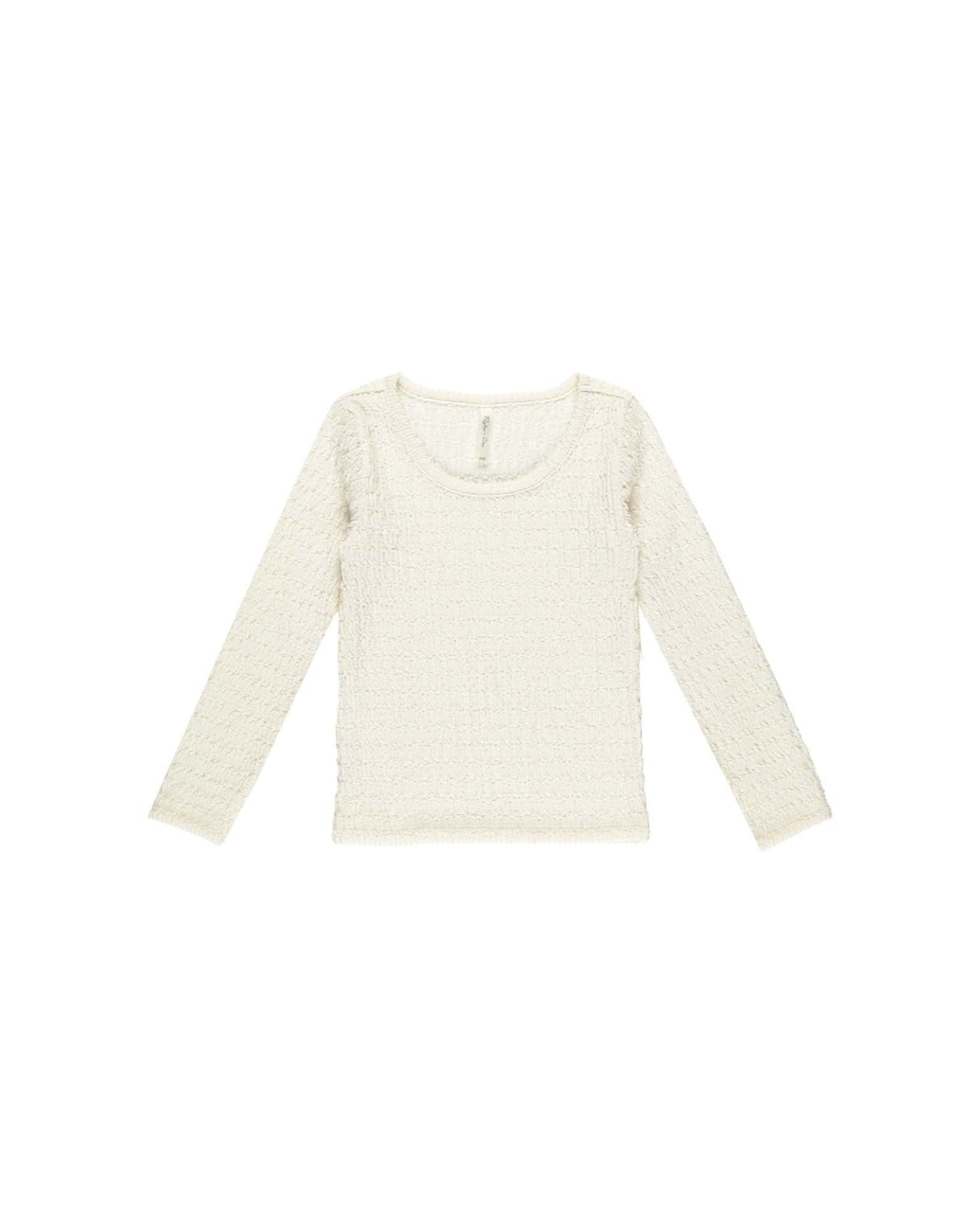 Rylee + Cru Textured LS Top