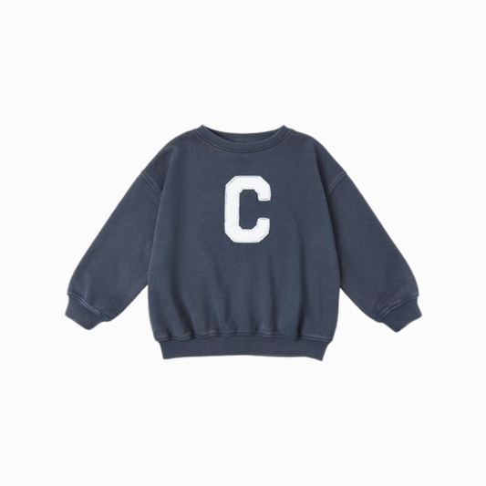Rylee + Cru Relaxed 'C' Sweatshirt | Tuesday's Child