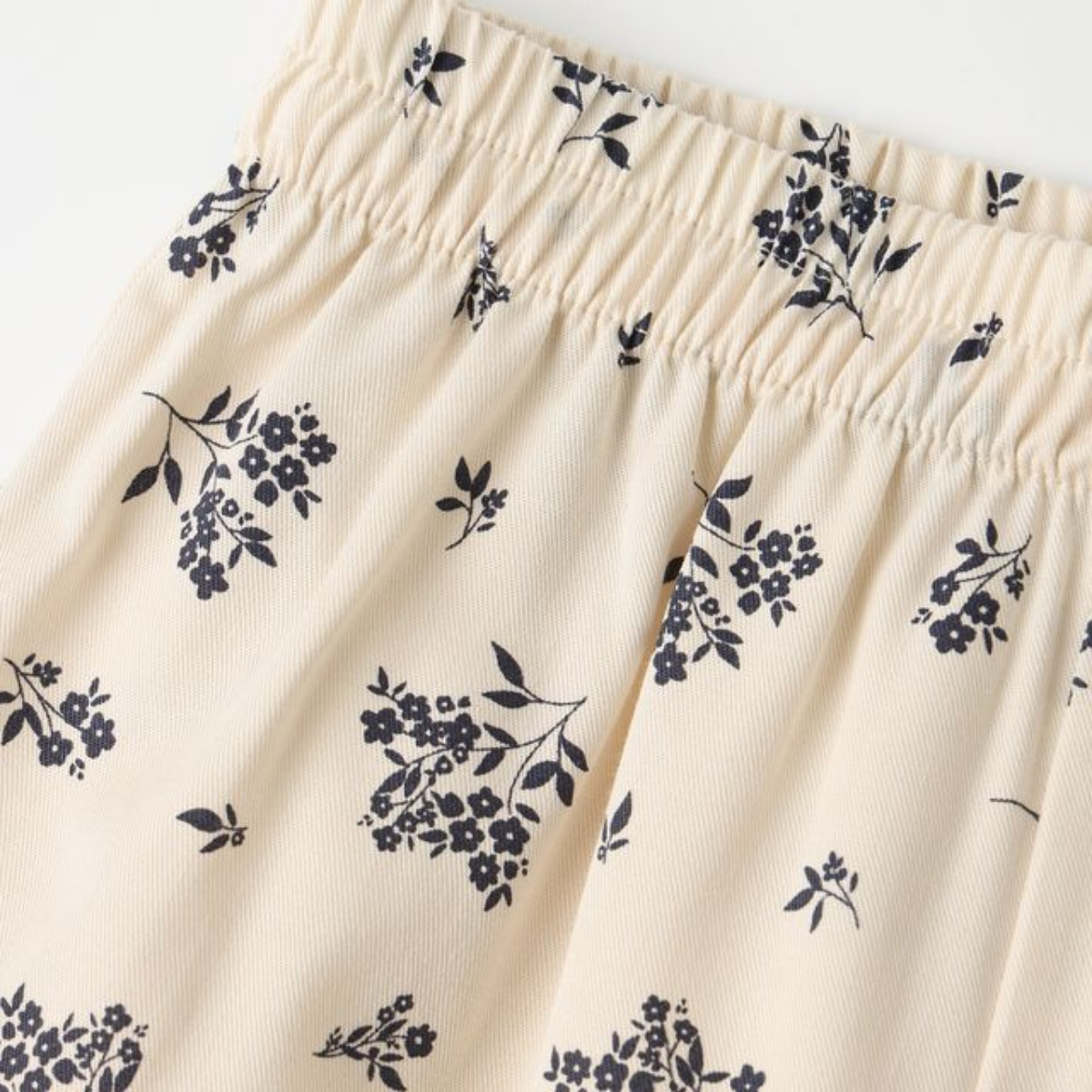 Rylee + Cru Ruffle Tiered Midi Skirt Blue Floral | Tuesday's Child