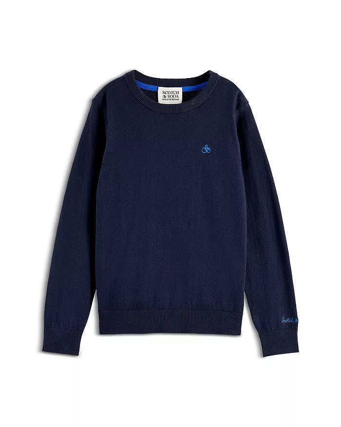 Scotch & Soda Logo Regular Fit Pullover | Tuesday's Child