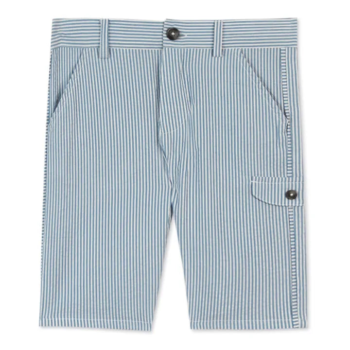 Tartine Boy's Striped Seer Sucker Shorts