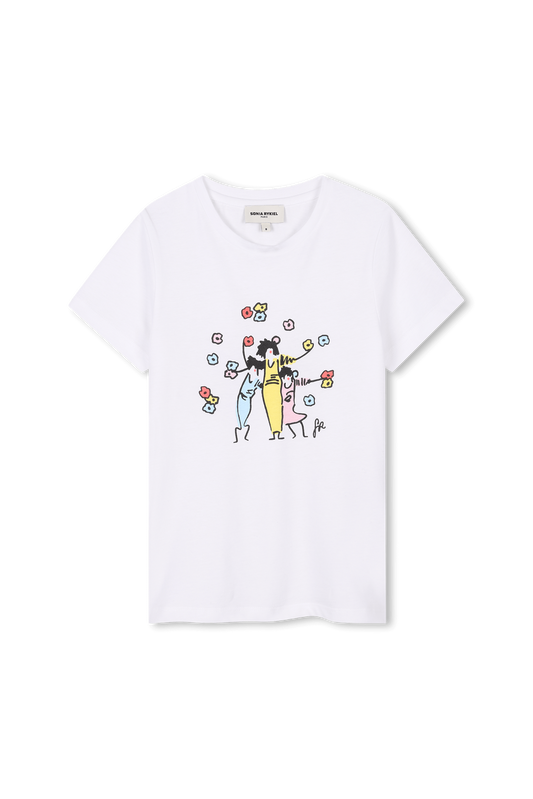 Sonia Rykiel Abstract Drawing T-shirt