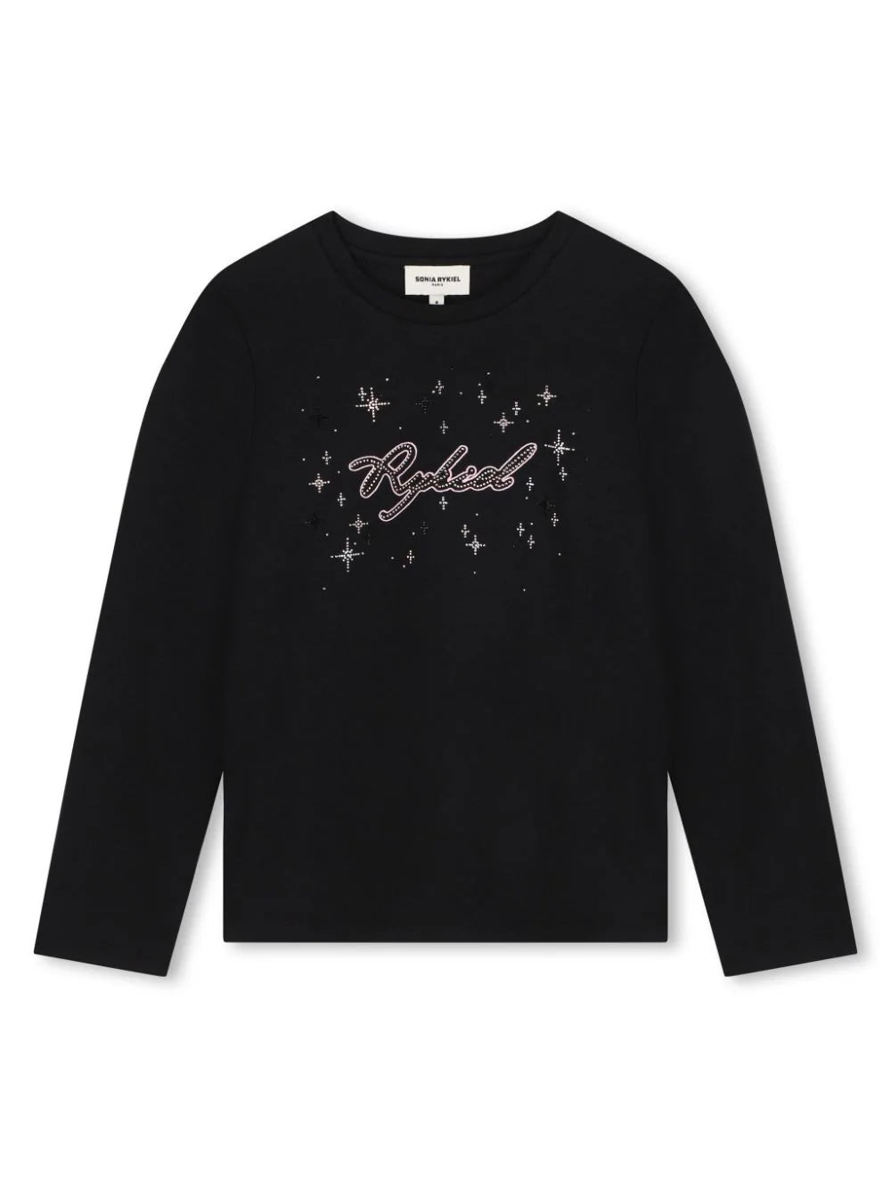 Sonia Rykiel LS Glitter Logo T-shirt