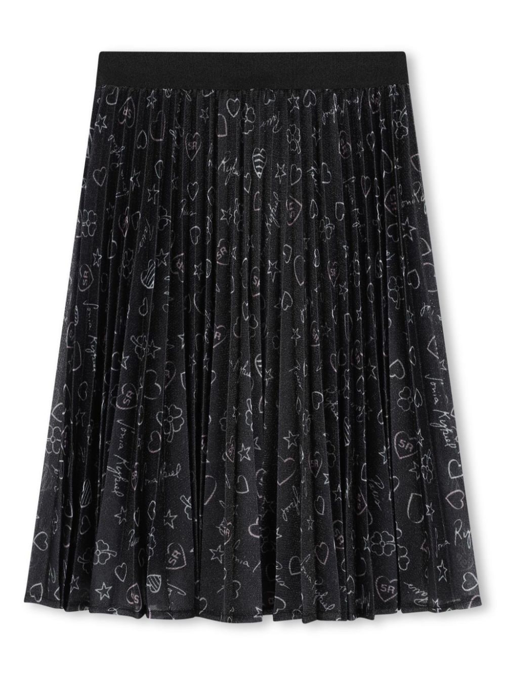 Sonia Rykiel Glitter Pleated Skirt