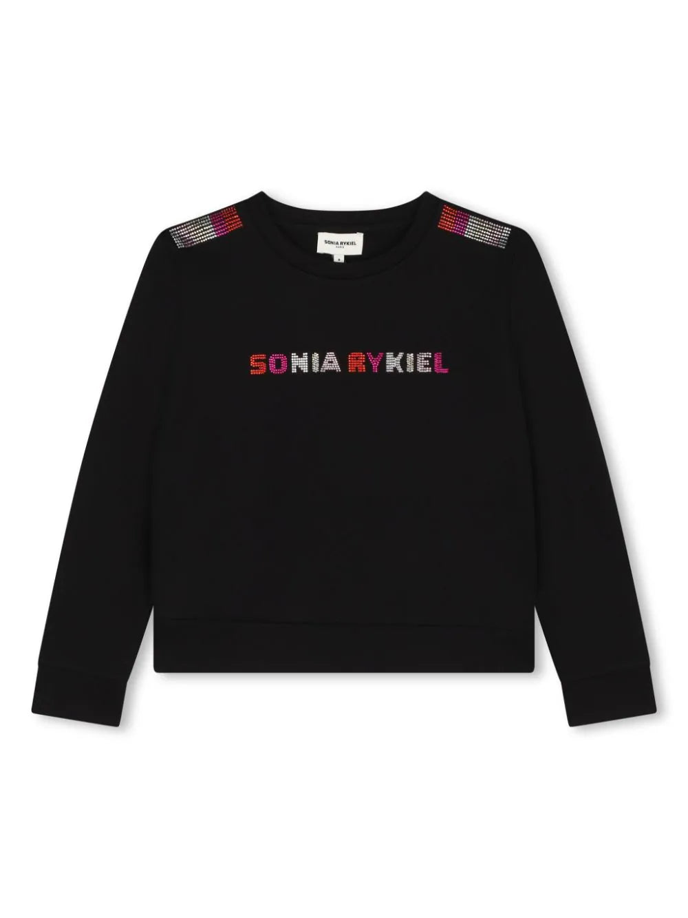 Sonia Rykiel Rhinestones Logo Sweatshirt