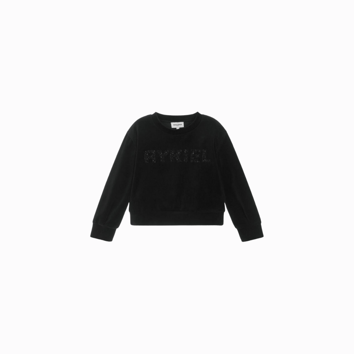 Sonia Rykiel Logo Velour Sweatshirt | Tuesday's Child