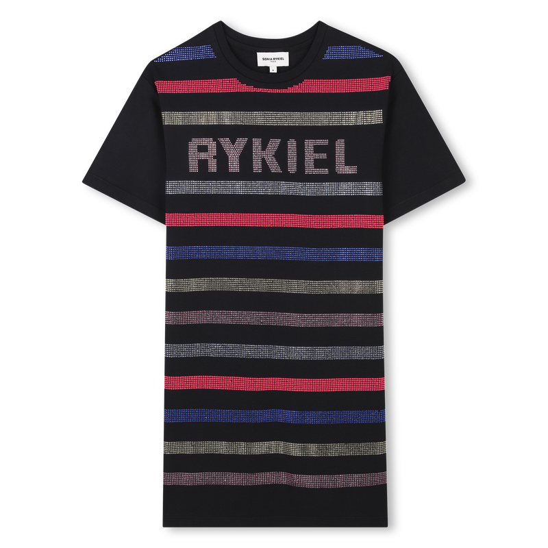 Sonia Rykiel SS Rhinestone Stripe Dress