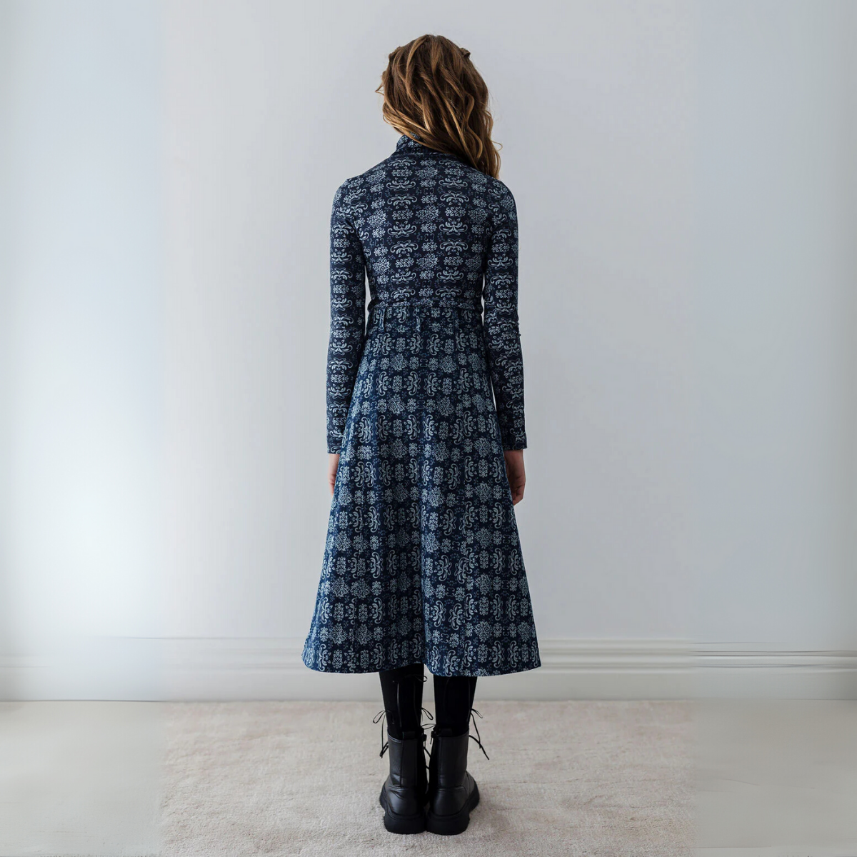 Steph Fleur De Lis Print Jersey Top | Tuesday's Child