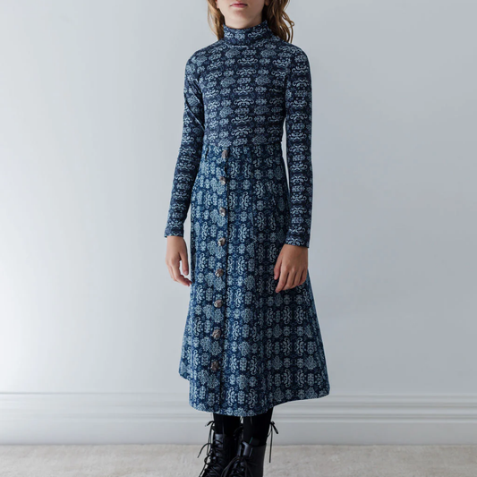 Steph Fleur De Lis Print Jersey Top | Tuesday's Child