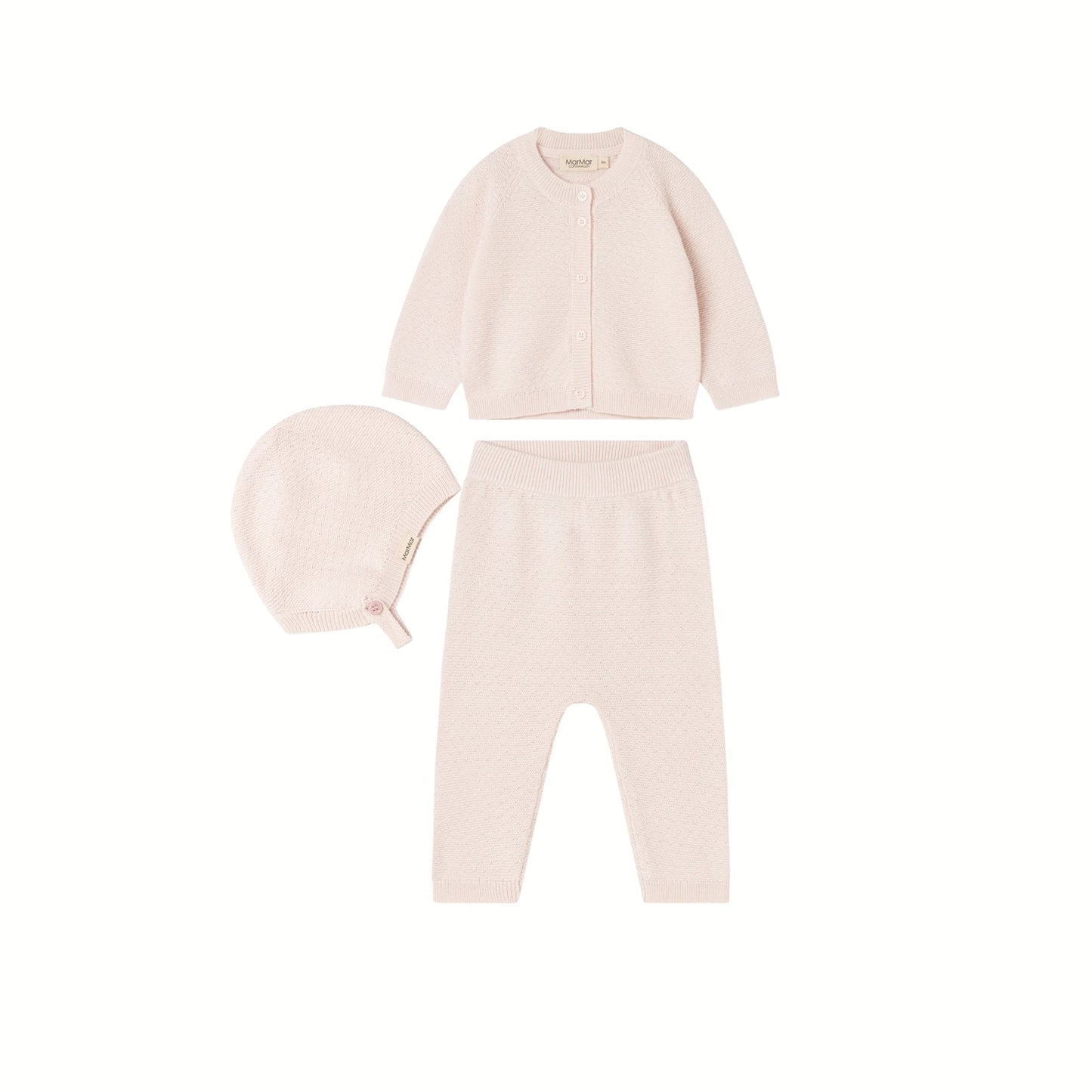 Mar Mar Taki Pira Aly 3Pc Knit Baby Set