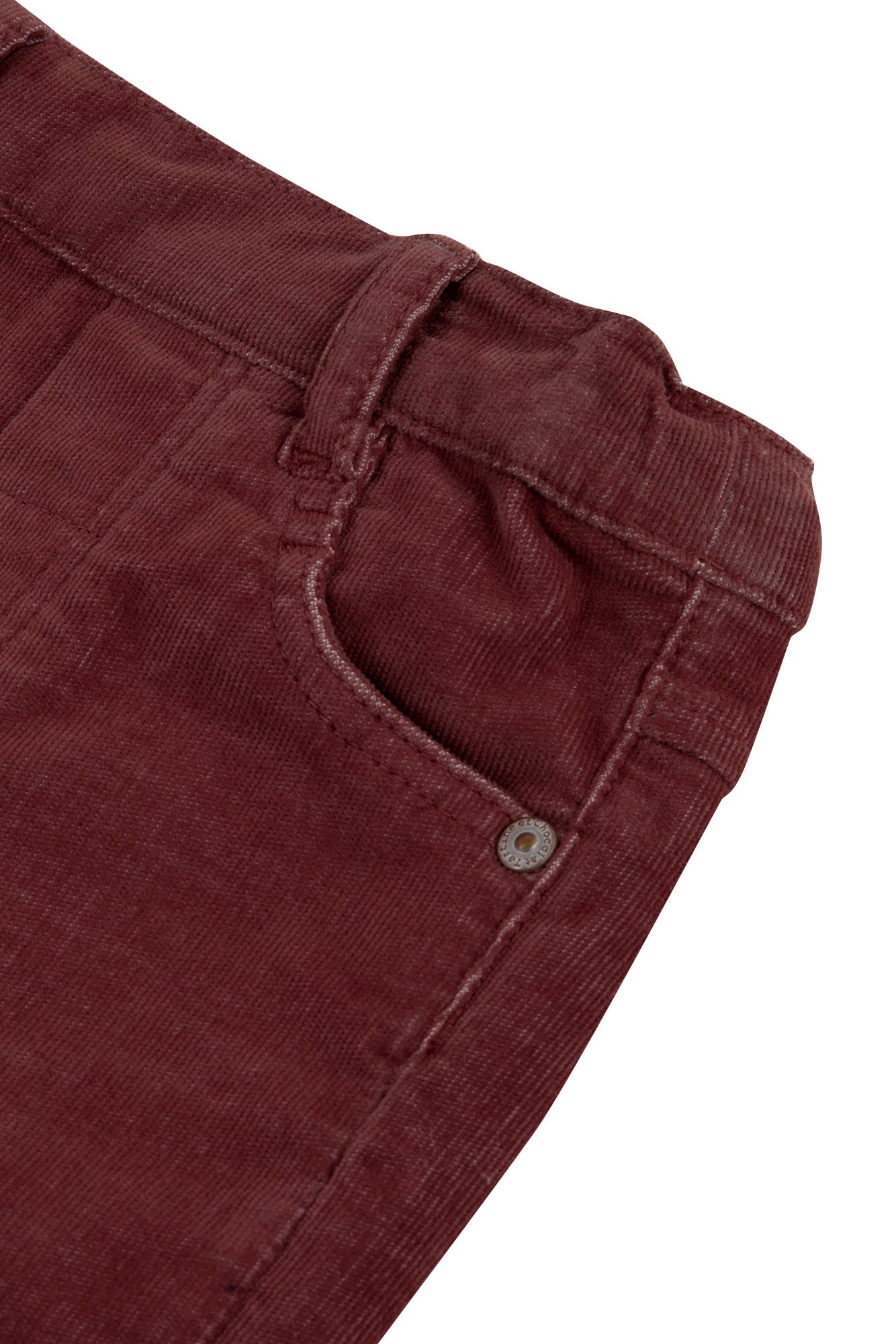 Tartine Rust Mini Corduroy Pants