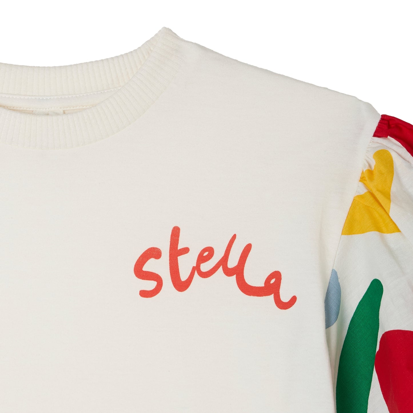 Stella McCartney SS Flower Sleeve T-shirt