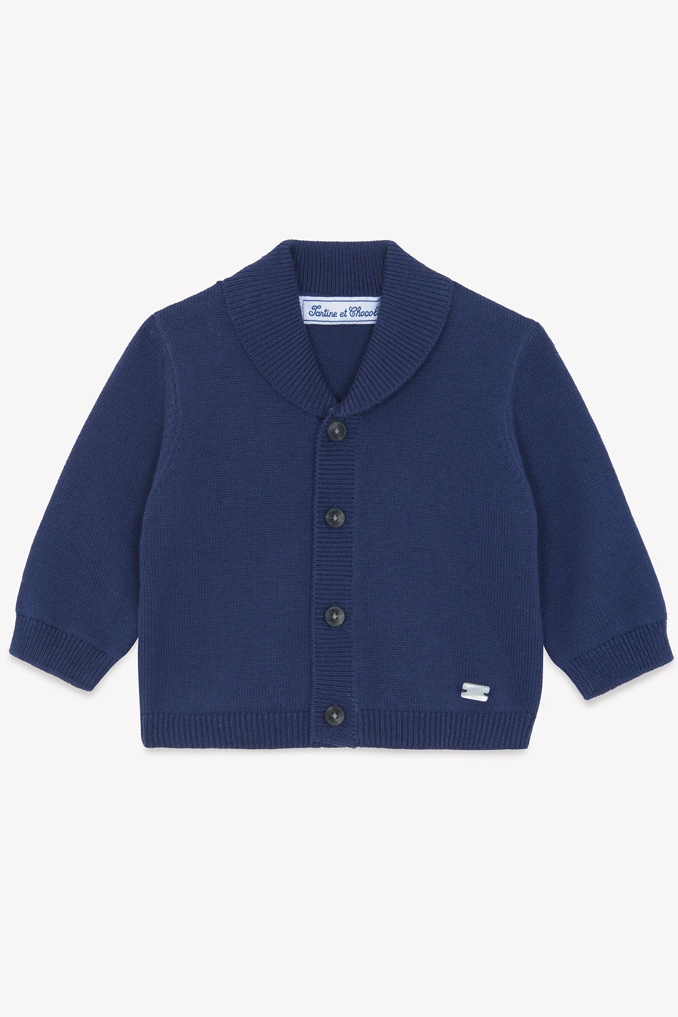 Tartine Boy's Collared Cardigan