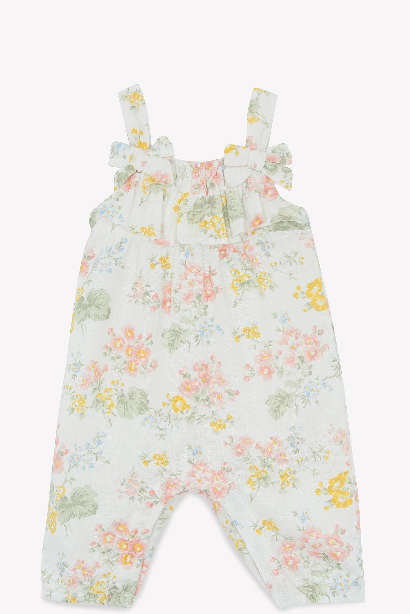 Tartine Floral Linen Baby Romper