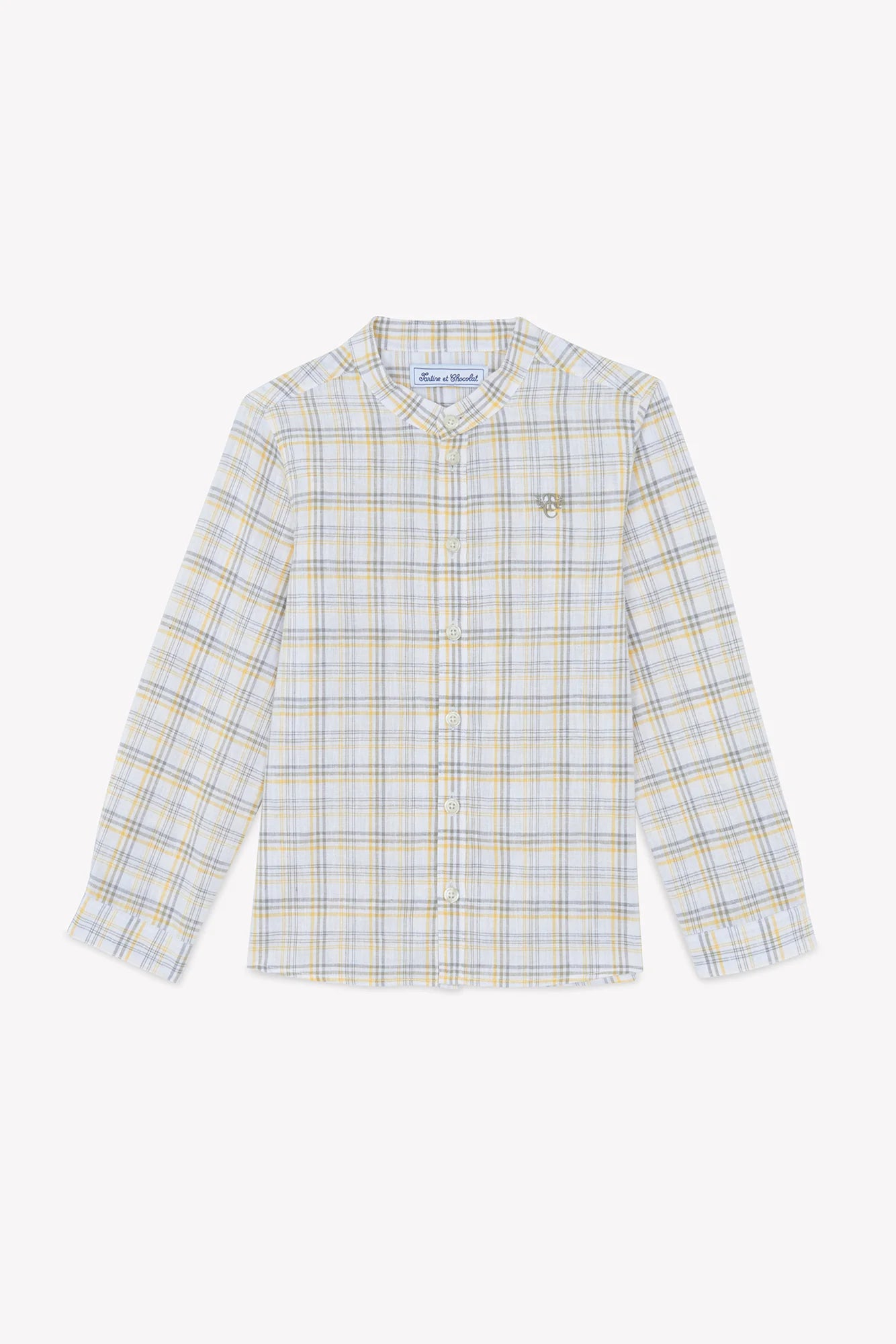 Tartine LS Round Neck Plaid Shirt