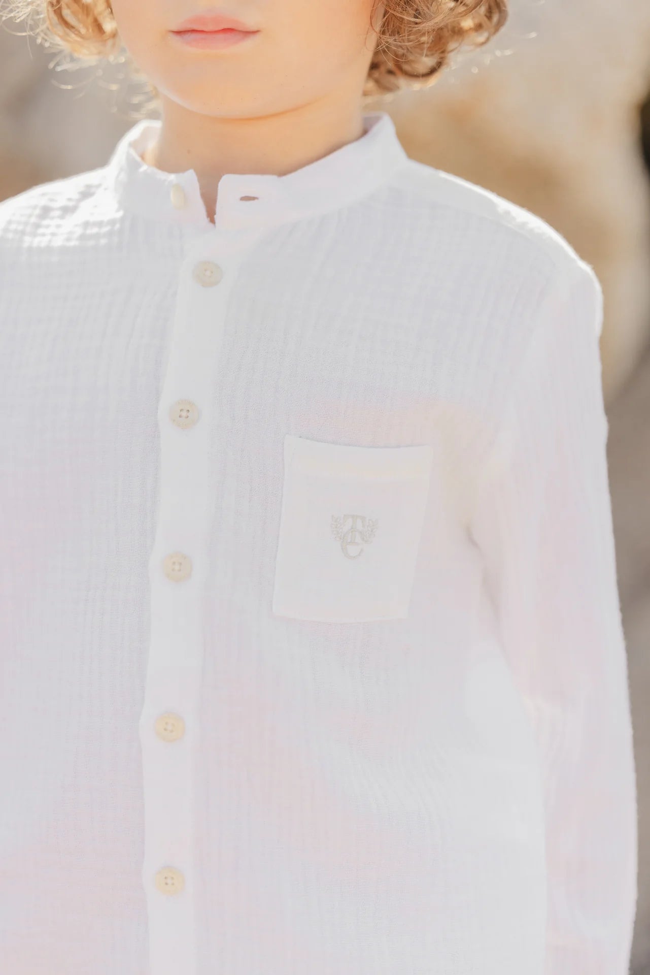 Tartine Mandarin Collar LS Shirt