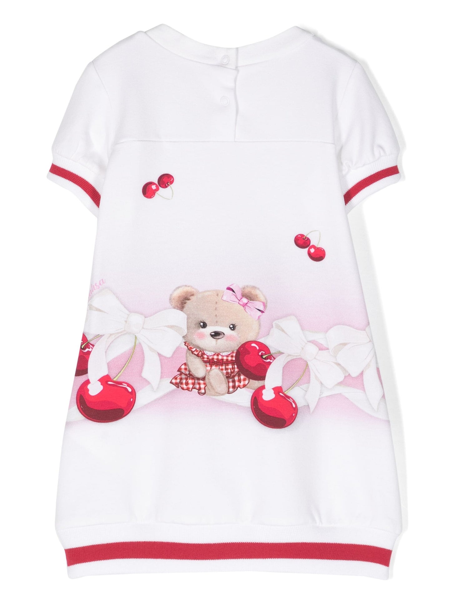 Monnalisa Baby Bears & Cherries Dress