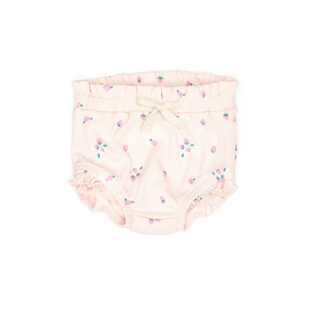 Tun Tun SS Ribbed Lara Top & Ruffle Bloomer Outfit