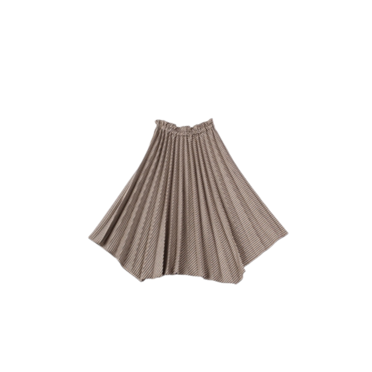 Venera Arapu Dark Riv Pleated Houndstooth Skirt | Tuesday's Child