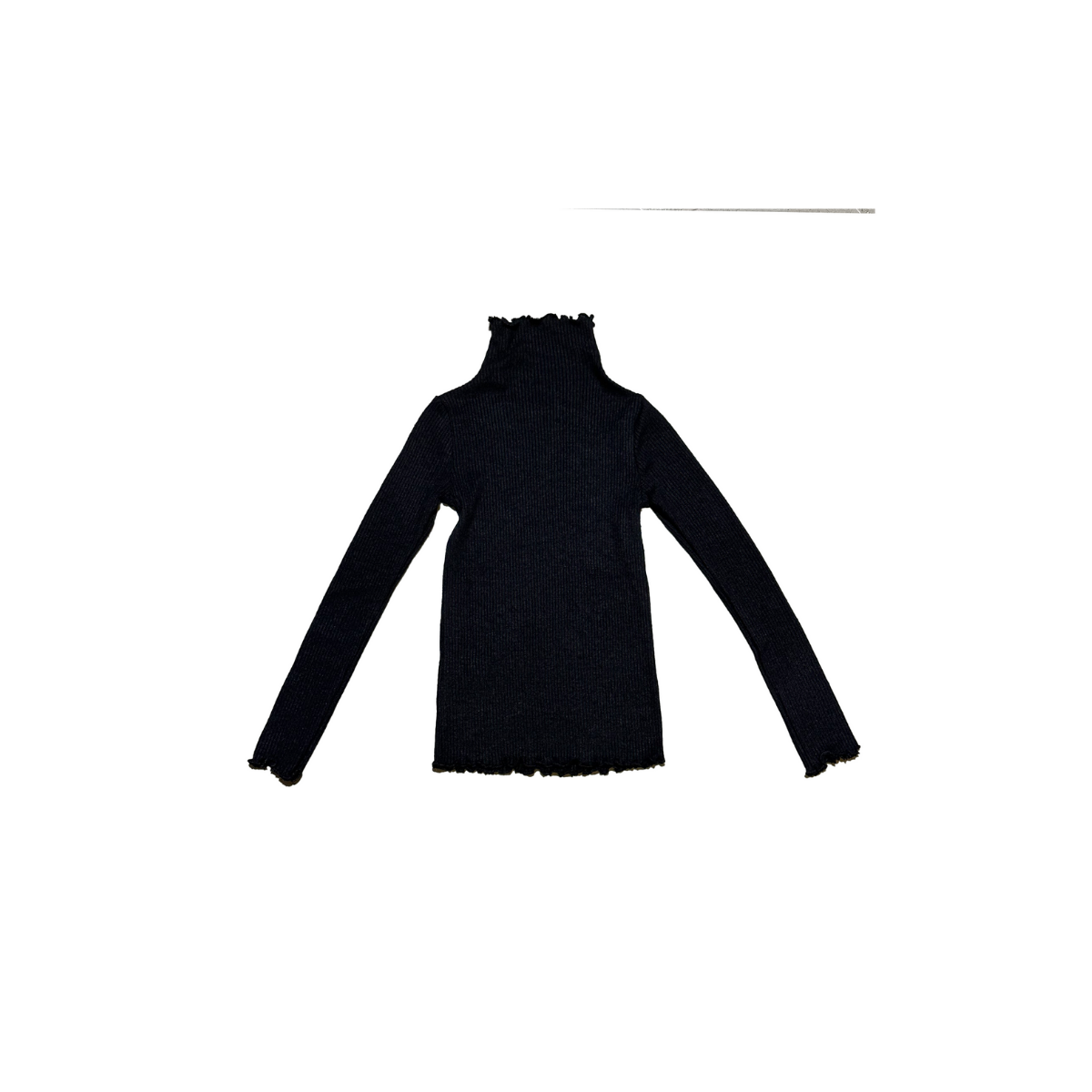 Venera Arapu Indie Cheer Ribbed Turtleneck Blouse | Tuesday's Child