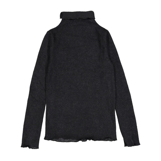 Venera Arapu Tonal Twist Turtleneck Top
