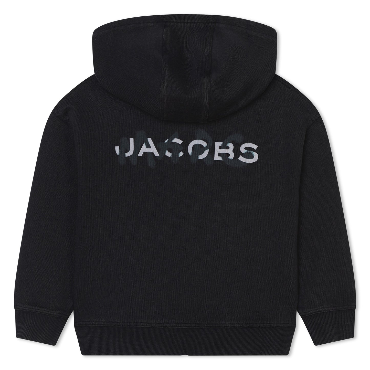 Little Marc Jacobs Graffiti Logo Zip Up Hoodie