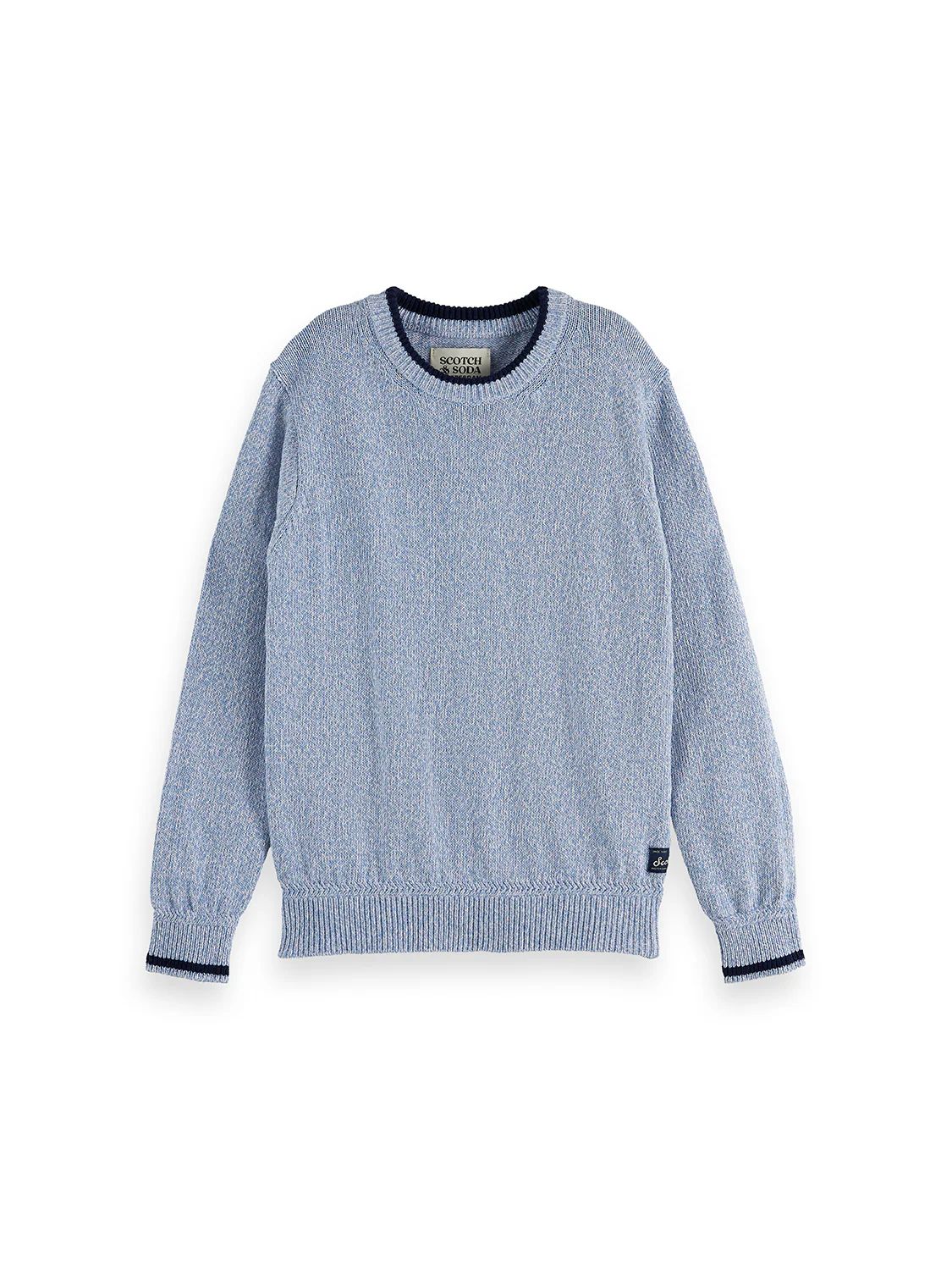 Scotch & Soda Regular Fit Melange Sweater