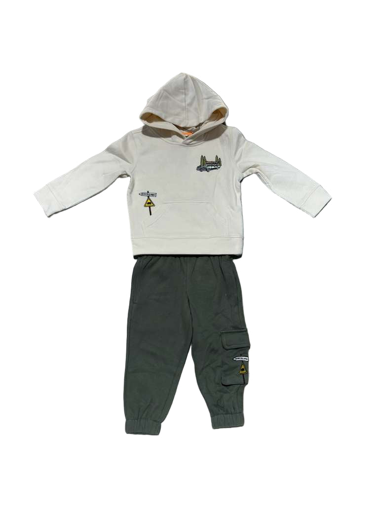 Scotch & Soda 1/4 Zip Jogger Set