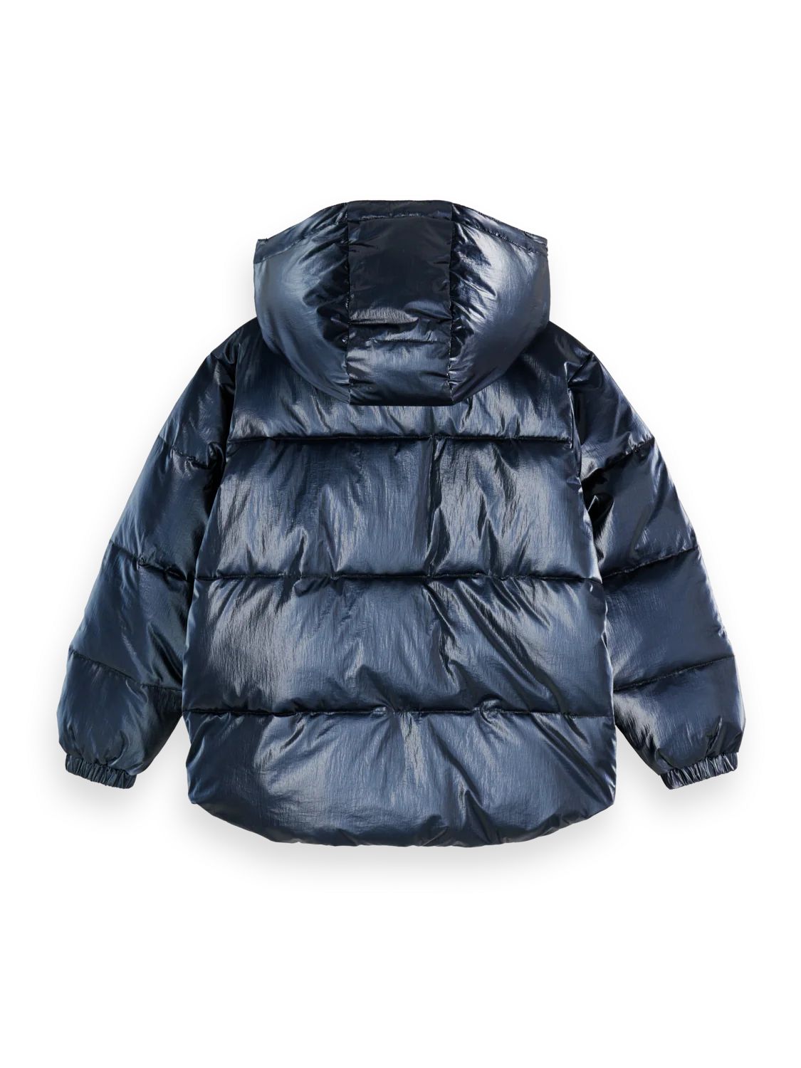 Scotch & Soda Short Metallic Puffer Jacket