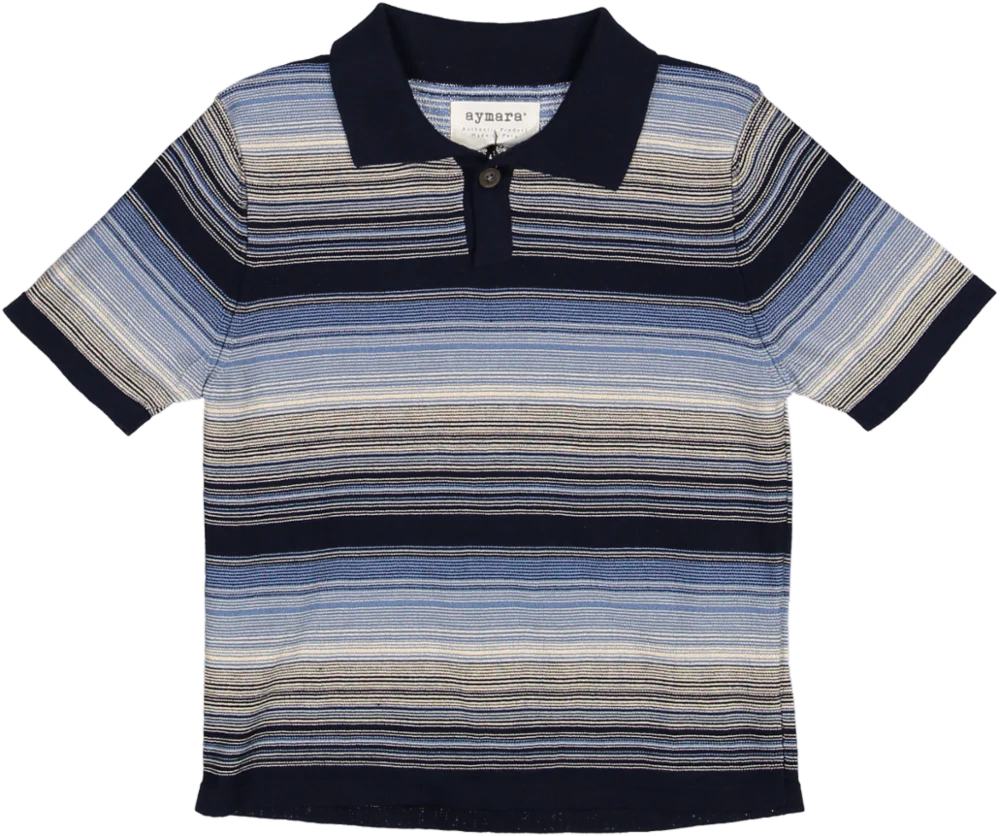 Aymara Thilo Striped Polo T-shirt