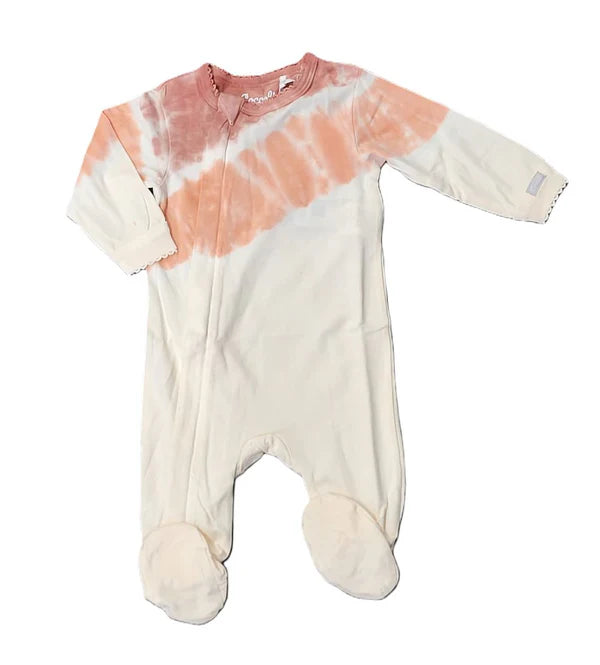 Coccoli Diagonal Tie Dye Footie