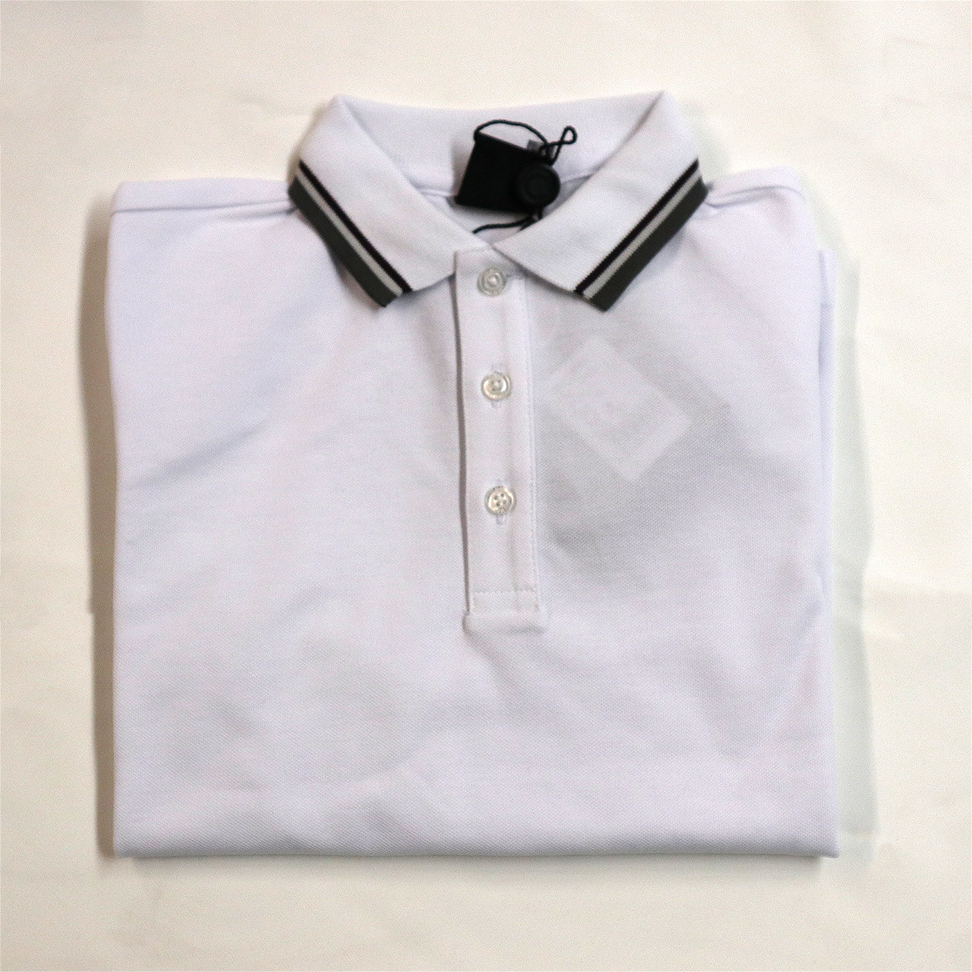 Colmar LS Trim Collar Solid Polo Shirt
