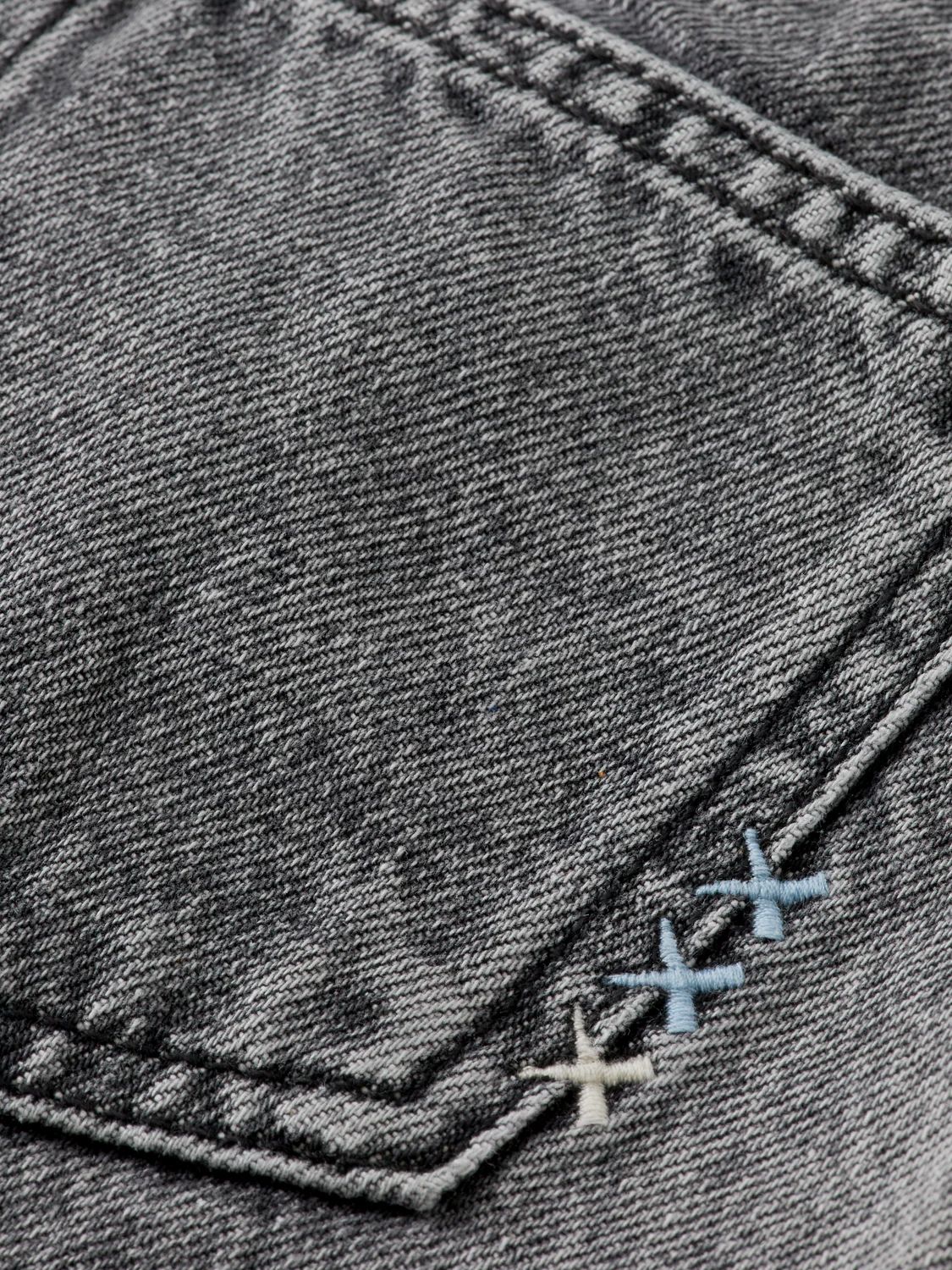 Scotch & Soda Washed Denim Mini Skirt