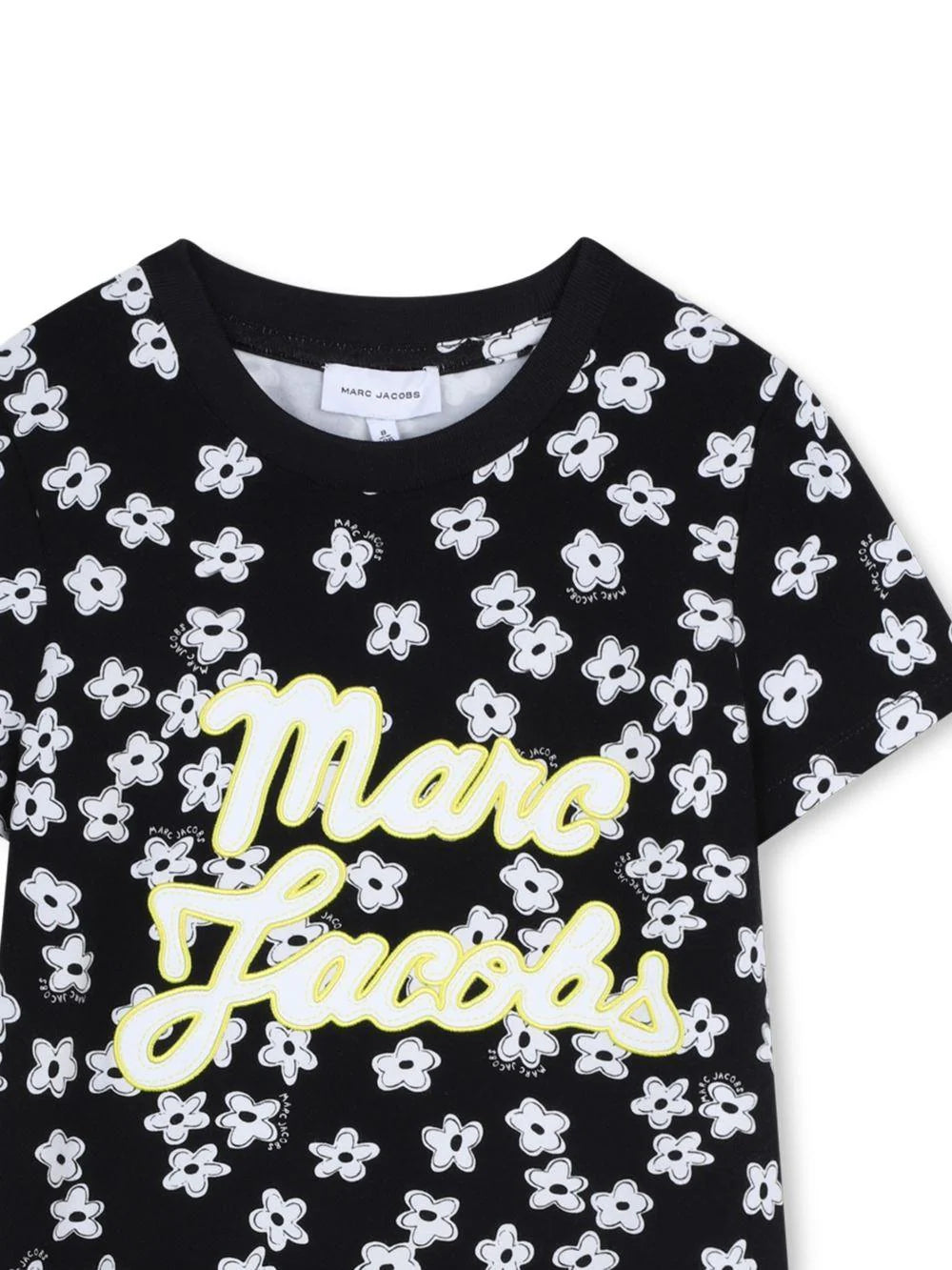 Little Marc Jacobs Floral Print Jersey Dress