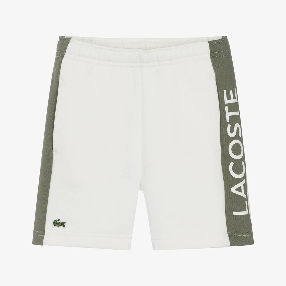 Lacoste Two Tone Logo Sweat Shorts